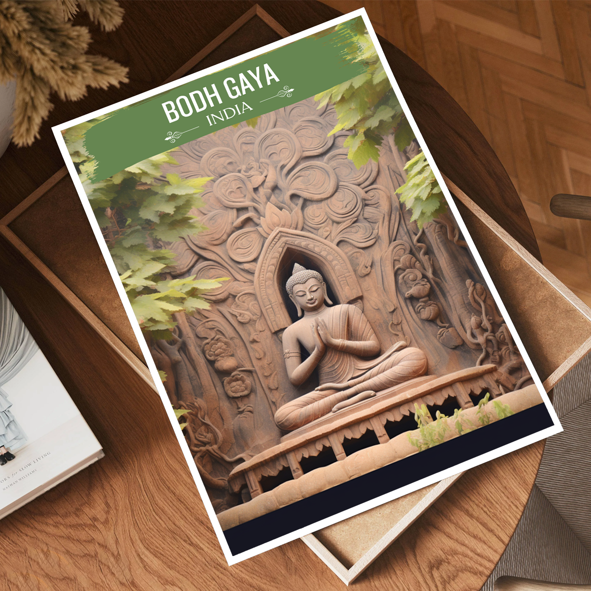 Bodh Gaya - Bihar - India - Travel Wall Art Print - Art Print - Travel Art Poster