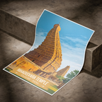 Rihadisvara Temple - Tajjore - India - Travel Wall Art Print Poster - Art Print - Travel Art Poster