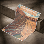 Chand Baori Stepwell - Rajasthan - India - Travel Wall Art Print Poster - Art Print - Travel Art Poster