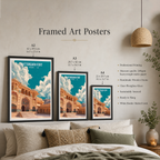 Chittorgarh Fort - Rajasthan - India - Travel Wall Art Print Poster - Art Print - Travel Art Poster