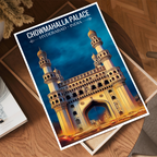 Chowmahallah Palace - Hyderabad - India - Travel Wall Art Print Poster - Art Print - Travel Art Poster