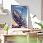 Cybertecture Egg - Mumbai - India - Travel Wall Art Print Poster - Art Print - Travel Art Poster
