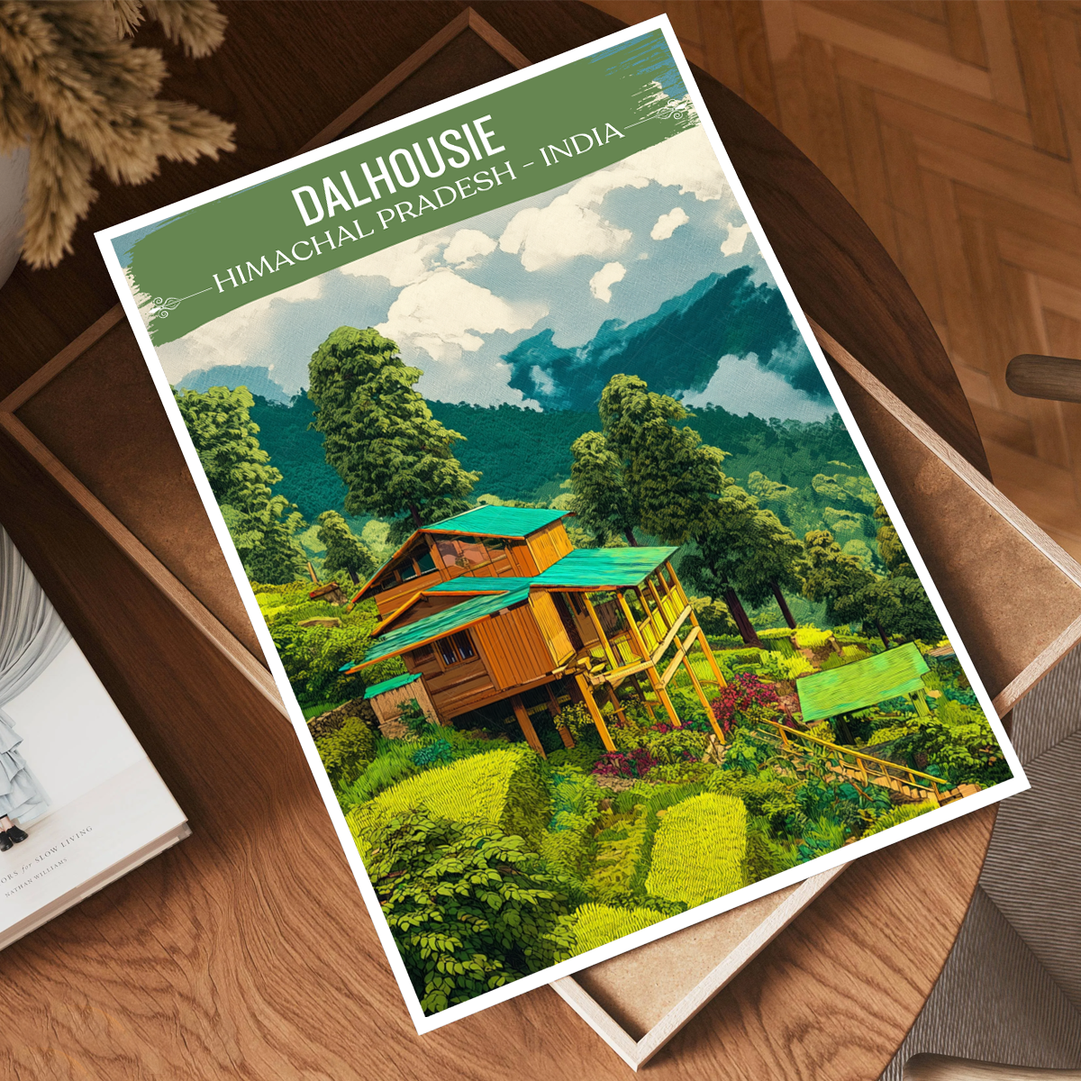 Dalhousie - Himachal Pradesh - India - Travel Wall Art Print Poster - Art Print - Travel Art Poster