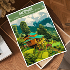 Dalhousie - Himachal Pradesh - India - Travel Wall Art Print Poster - Art Print - Travel Art Poster