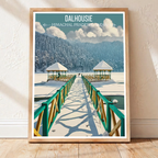 Dalhousie Resort - Himachal Pradesh - India - Travel Wall Art Print Poster - Art Print - Travel Art Poster