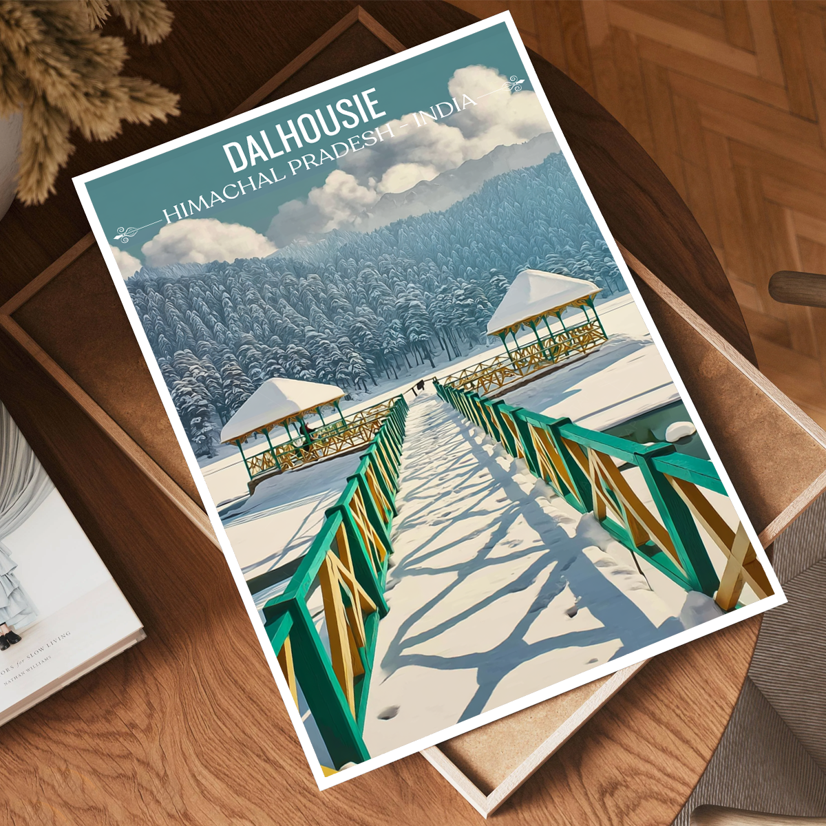 Dalhousie Resort - Himachal Pradesh - India - Travel Wall Art Print Poster - Art Print - Travel Art Poster
