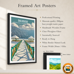 Dalhousie Resort - Himachal Pradesh - India - Travel Wall Art Print Poster - Art Print - Travel Art Poster