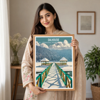 Dalhousie Resort - Himachal Pradesh - India - Travel Wall Art Print Poster - Art Print - Travel Art Poster