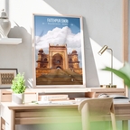 Fatehpur Sikri - Rajasthan- India - Travel Wall Art Print Poster - Art Print - Travel Art Poster