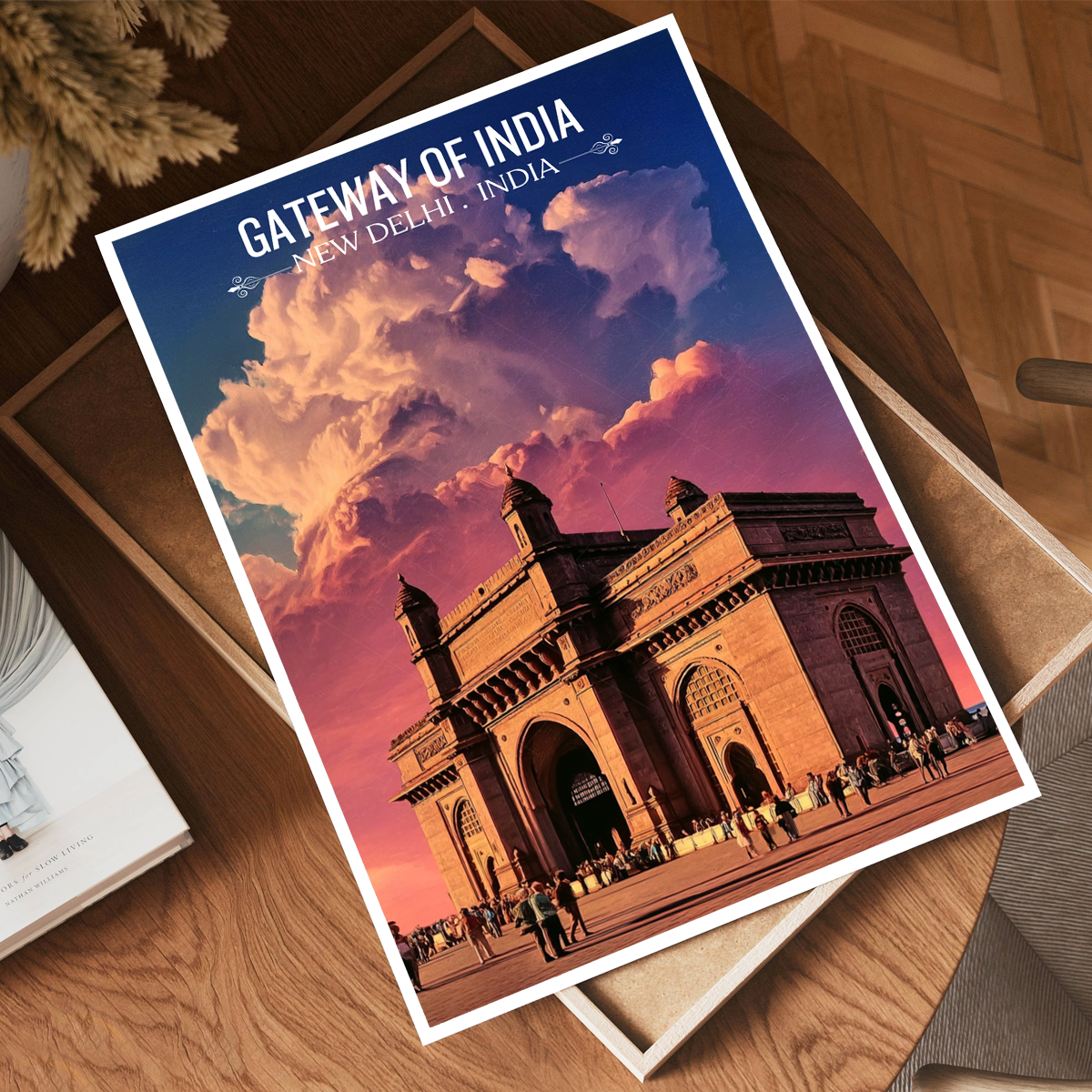 India Gate - New Delhi - India - Travel Wall Art Print Poster - Art Print - Travel Art Poster