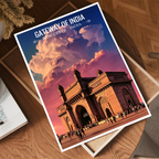 India Gate - New Delhi - India - Travel Wall Art Print Poster - Art Print - Travel Art Poster