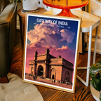 India Gate - New Delhi - India - Travel Wall Art Print Poster - Art Print - Travel Art Poster