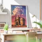India Gate - New Delhi - India - Travel Wall Art Print Poster - Art Print - Travel Art Poster