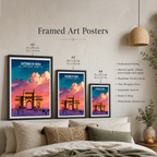 Taj Mahal of Mumbai - New Delhi - India - Travel Wall Art Print Poster - Art Print - Travel Art Poster