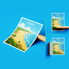 Goa Beach - India - Travel Wall Art Print Poster - Art Print - Travel Art Poster
