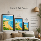 Goa Beach - India - Travel Wall Art Print Poster - Art Print - Travel Art Poster