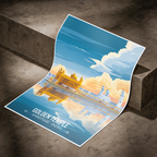 Golden Temple Harmandir Sahib - Amritsar - Travel Wall Art Print Poster - Art Print - Travel Art Poster