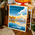 Golden Temple Harmandir Sahib - Amritsar - Travel Wall Art Print Poster - Art Print - Travel Art Poster