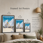 Gurudwara Bangla Sahib – New Delhi Travel Art Poster - Art Print - Travel Art Poster