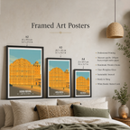 Hawa Mahal - Jaipur - Travel Wall Art Print Poster - Art Print - Travel Art Poster