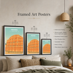 Win Palace Hawa Mahal - Jaipur - Travel Wall Art Print Poster - Art Print - Travel Art Poster