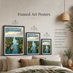 Kerala Backwaters - India - Travel Wall Art Print Poster - Art Print - Travel Art Poster