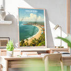 Kovalam Beach - Kerala - India - Travel Wall Art Print Poster - Art Print - Travel Art Poster