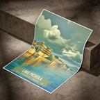 Lake Pichola - Udaipur - India - Travel Wall Art Print Poster - Art Print - Travel Art Poster