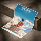 Langza Spiritual Buddha - Spiti Valley - India - Travel Wall Art Print Poster - Art Print - Travel Art Poster