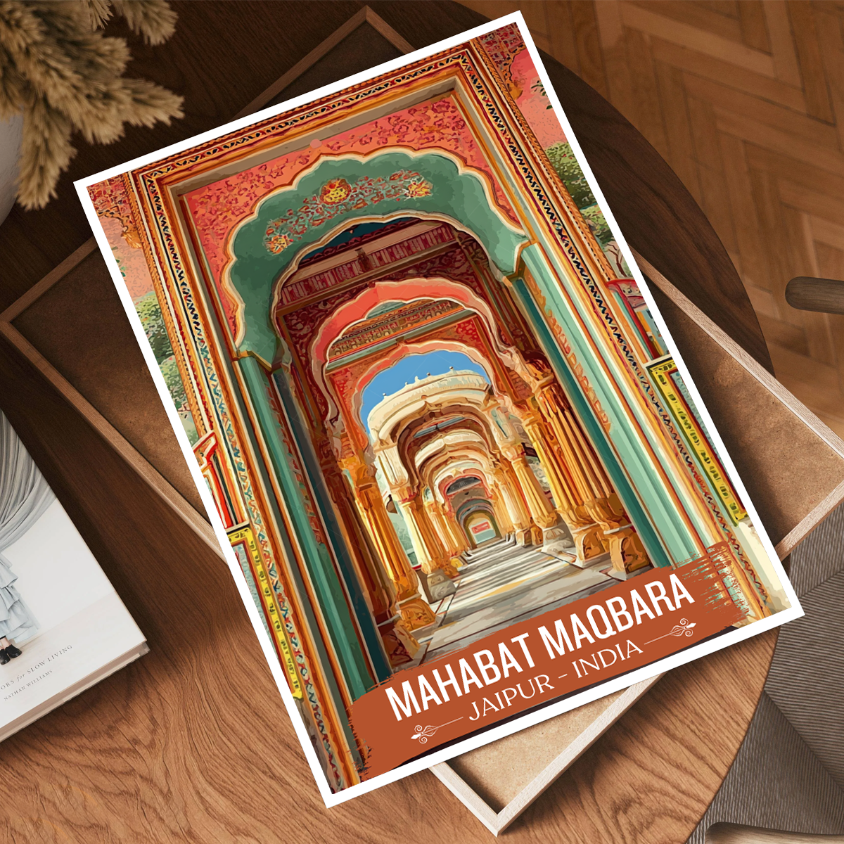 Mahabt Khan Mausoleum - Junagarh - India - Travel Wall Art Print Poster - Art Print - Travel Art Poster