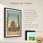 Mahabt Maqbara - Junagarh - India - Travel Wall Art Print Poster - Art Print - Travel Art Poster