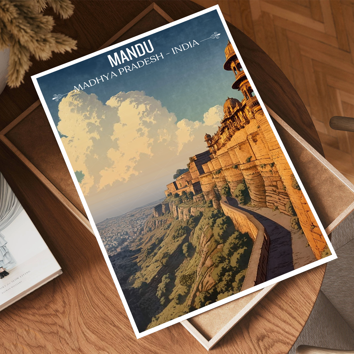 Mandu - Madhya Pradesh - India - Travel Wall Art Print Poster - Art Print - Travel Art Poster