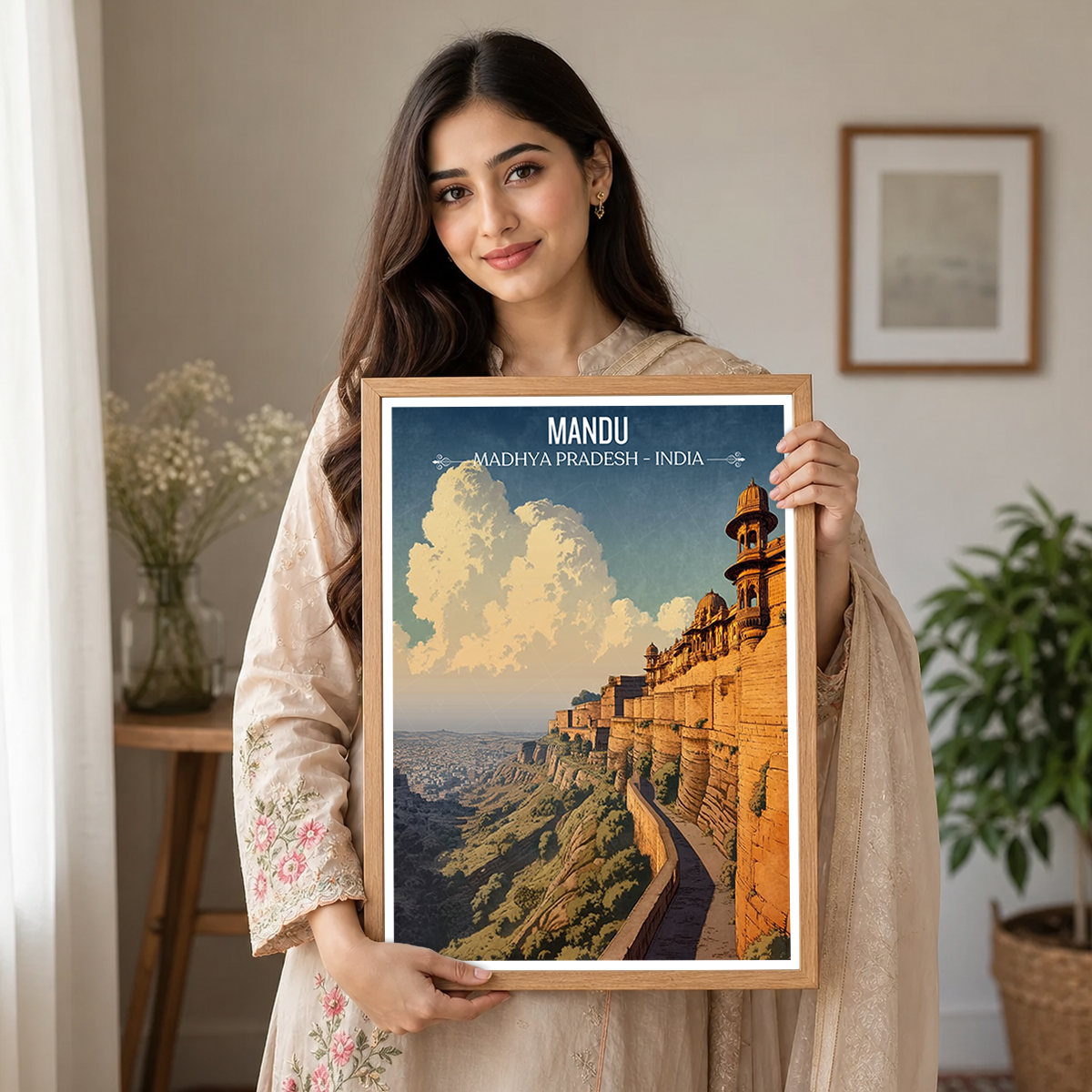Mandu - Madhya Pradesh - India - Travel Wall Art Print Poster - Art Print - Travel Art Poster