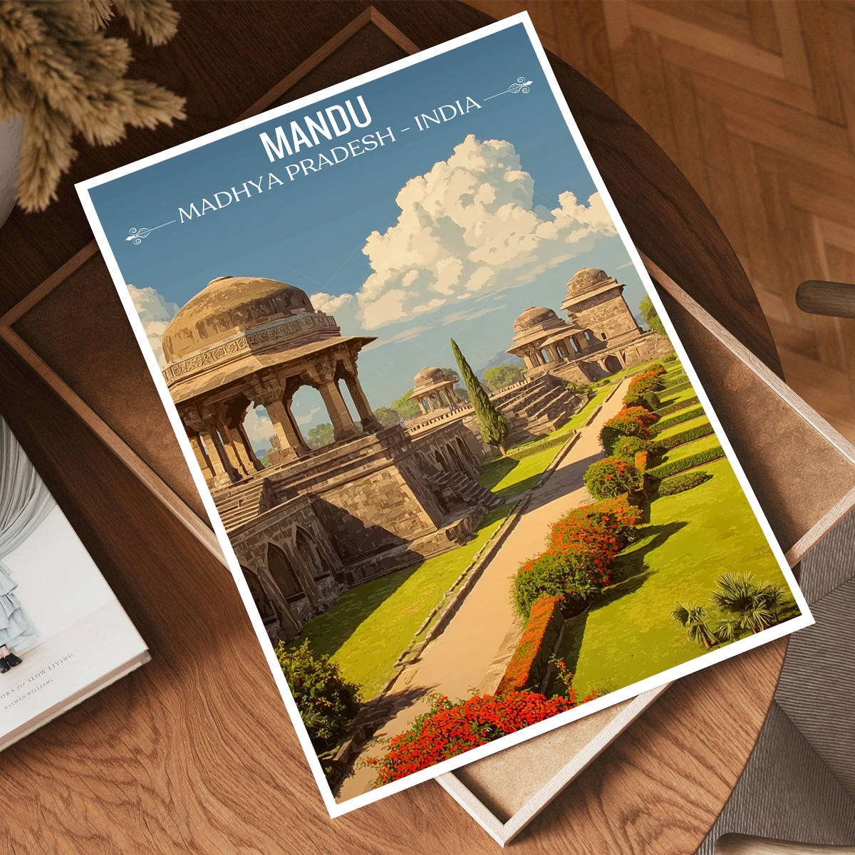 Mandu Fort - Madhya Pradesh - India - Travel Wall Art Print Poster - Art Print - Travel Art Poster