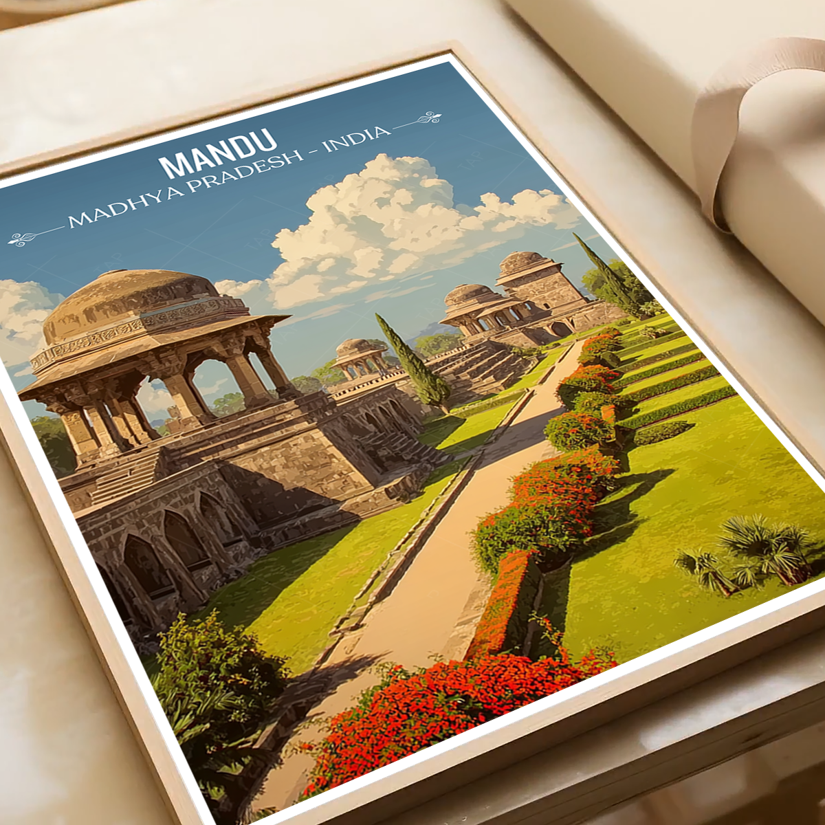 Mandu Fort - Madhya Pradesh - India - Travel Wall Art Print Poster - Art Print - Travel Art Poster