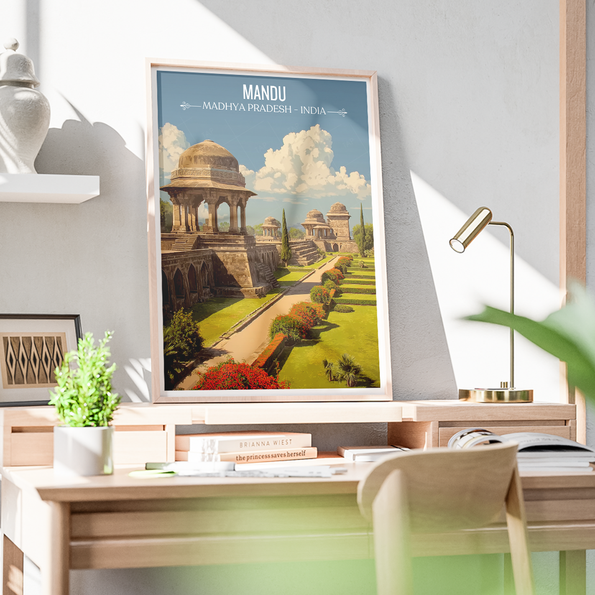 Mandu Fort - Madhya Pradesh - India - Travel Wall Art Print Poster - Art Print - Travel Art Poster