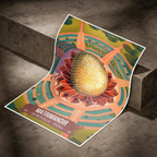 Matrimandir - Auroville - India - Travel Wall Art Print Poster - Art Print - Travel Art Poster