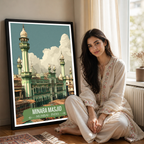 Minara Masjid - Mumbai - India - Travel Wall Art Print Poster - Art Print - Travel Art Poster