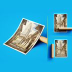 Ranakpur Jain Temple - Rajasthan - India - Travel Wall Art Print Poster - Art Print - Travel Art Poster