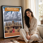 Ranakpur Temples - Rajasthan - India - Travel Wall Art Print Poster - Art Print - Travel Art Poster