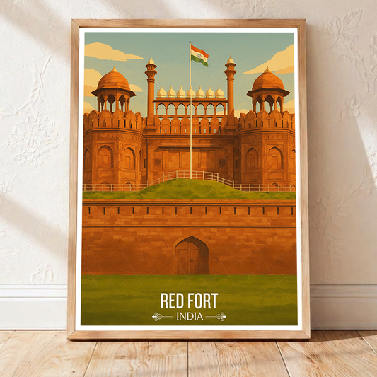 Sanchi - Madya Pradesh - India - Travel Wall Art Print Poster - Art Print - Travel Art Poster