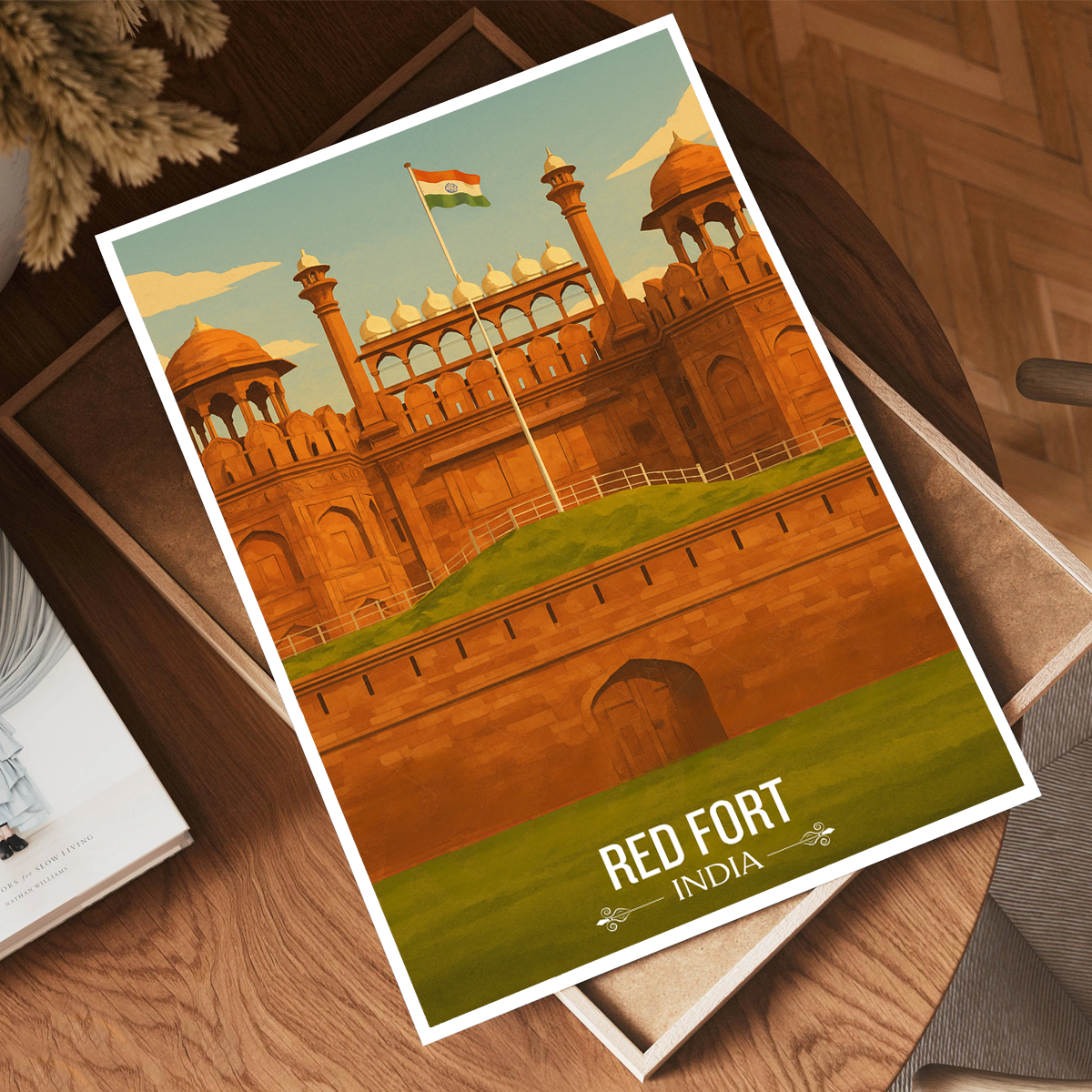 Sanchi - Madya Pradesh - India - Travel Wall Art Print Poster - Art Print - Travel Art Poster
