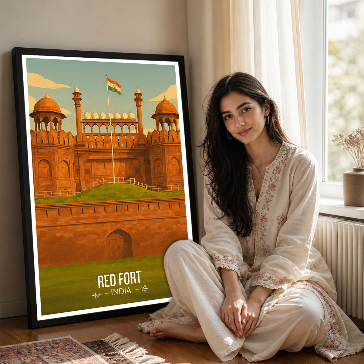 Sanchi - Madya Pradesh - India - Travel Wall Art Print Poster - Art Print - Travel Art Poster