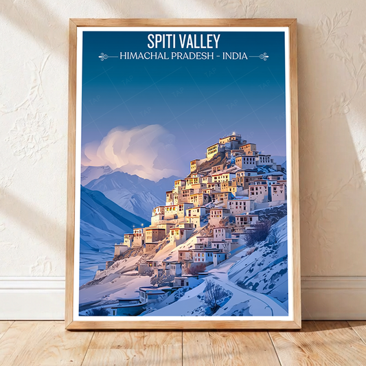 Spirit Valley - Madurai - India - Travel Wall Art Print Poster - Art Print - Travel Art Poster