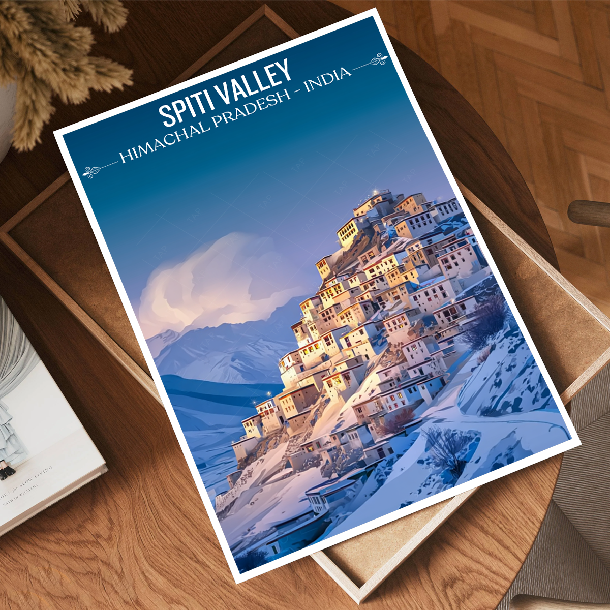 Spirit Valley - Madurai - India - Travel Wall Art Print Poster - Art Print - Travel Art Poster
