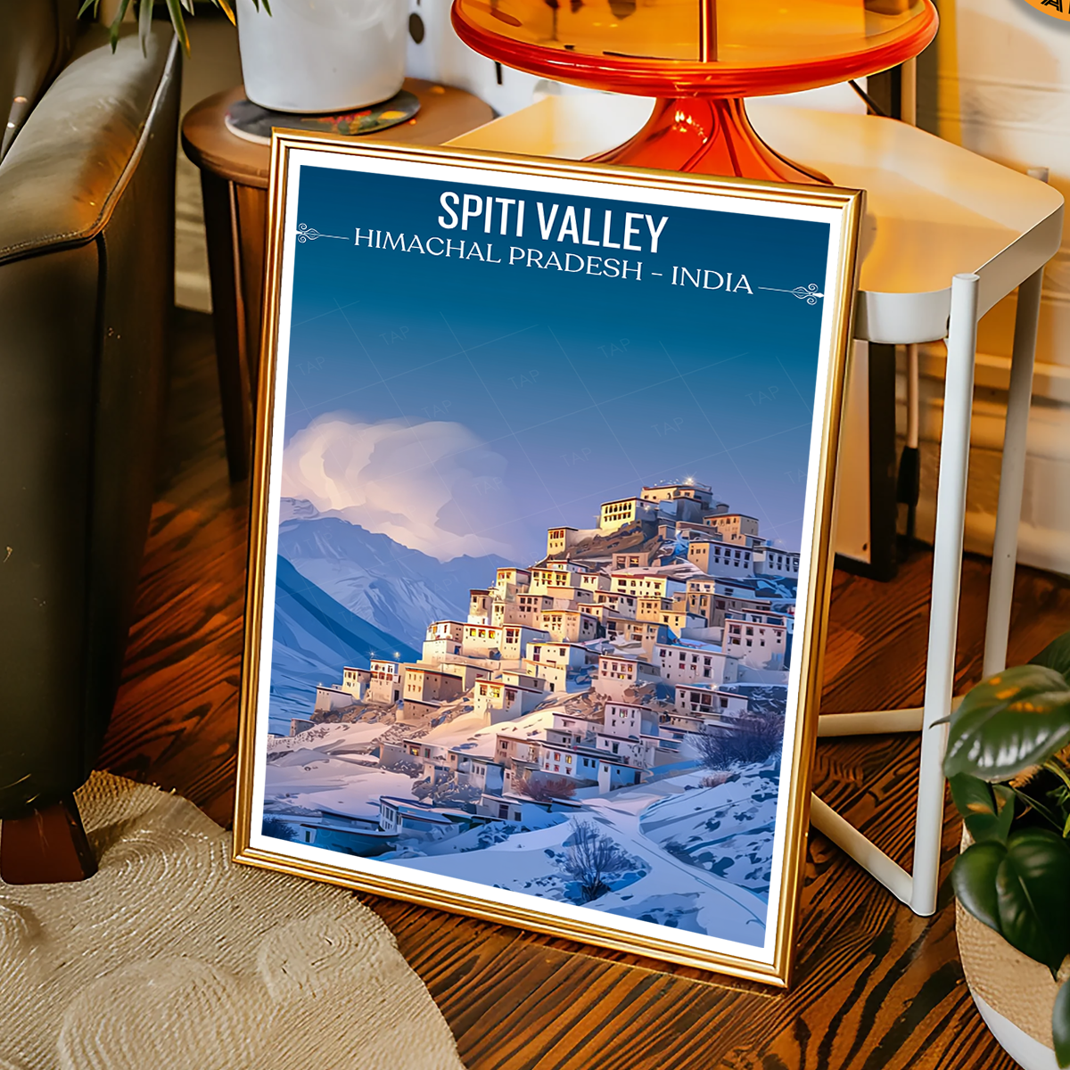 Spirit Valley - Madurai - India - Travel Wall Art Print Poster - Art Print - Travel Art Poster