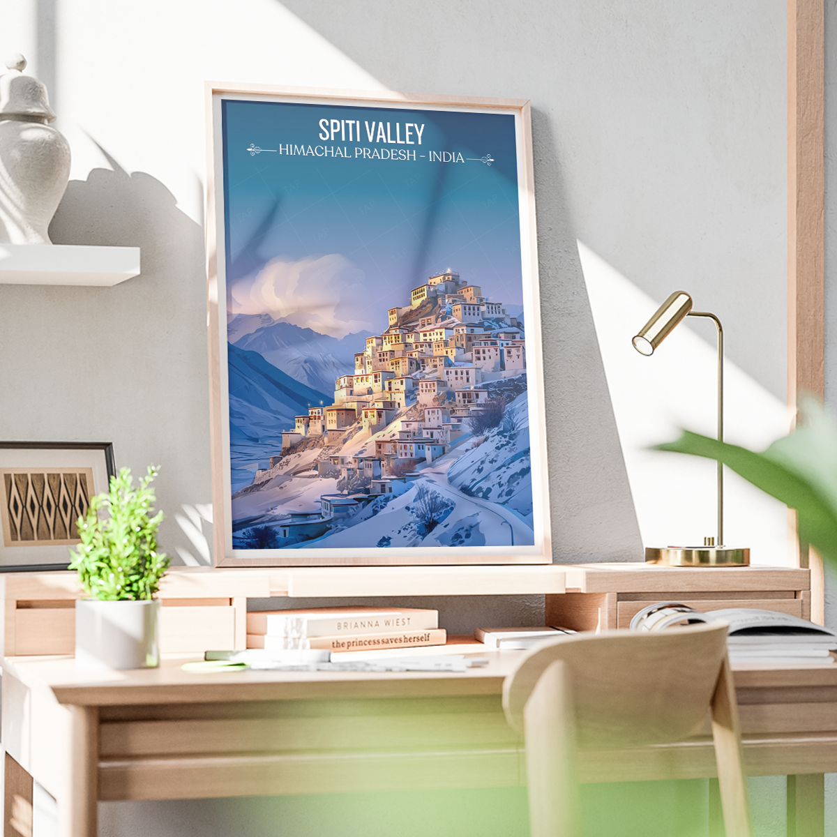 Spirit Valley - Madurai - India - Travel Wall Art Print Poster - Art Print - Travel Art Poster