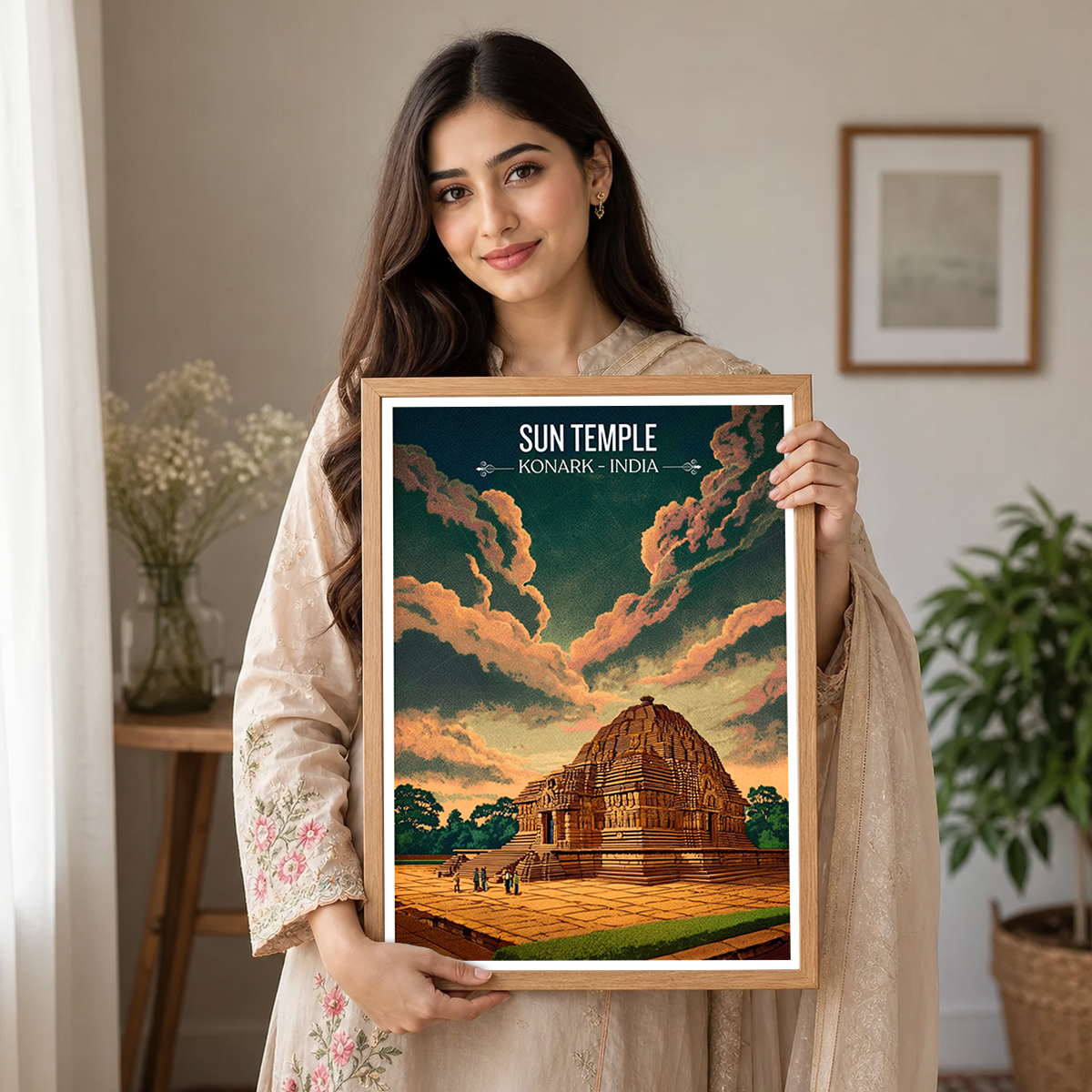 Black Pagoda Arkakshetra - Konark - India - Travel Wall Art Print Poster - Art Print - Travel Art Poster