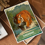 Sundarbans - West Bengal - India - Travel Wall Art Print Poster - Art Print - Travel Art Poster
