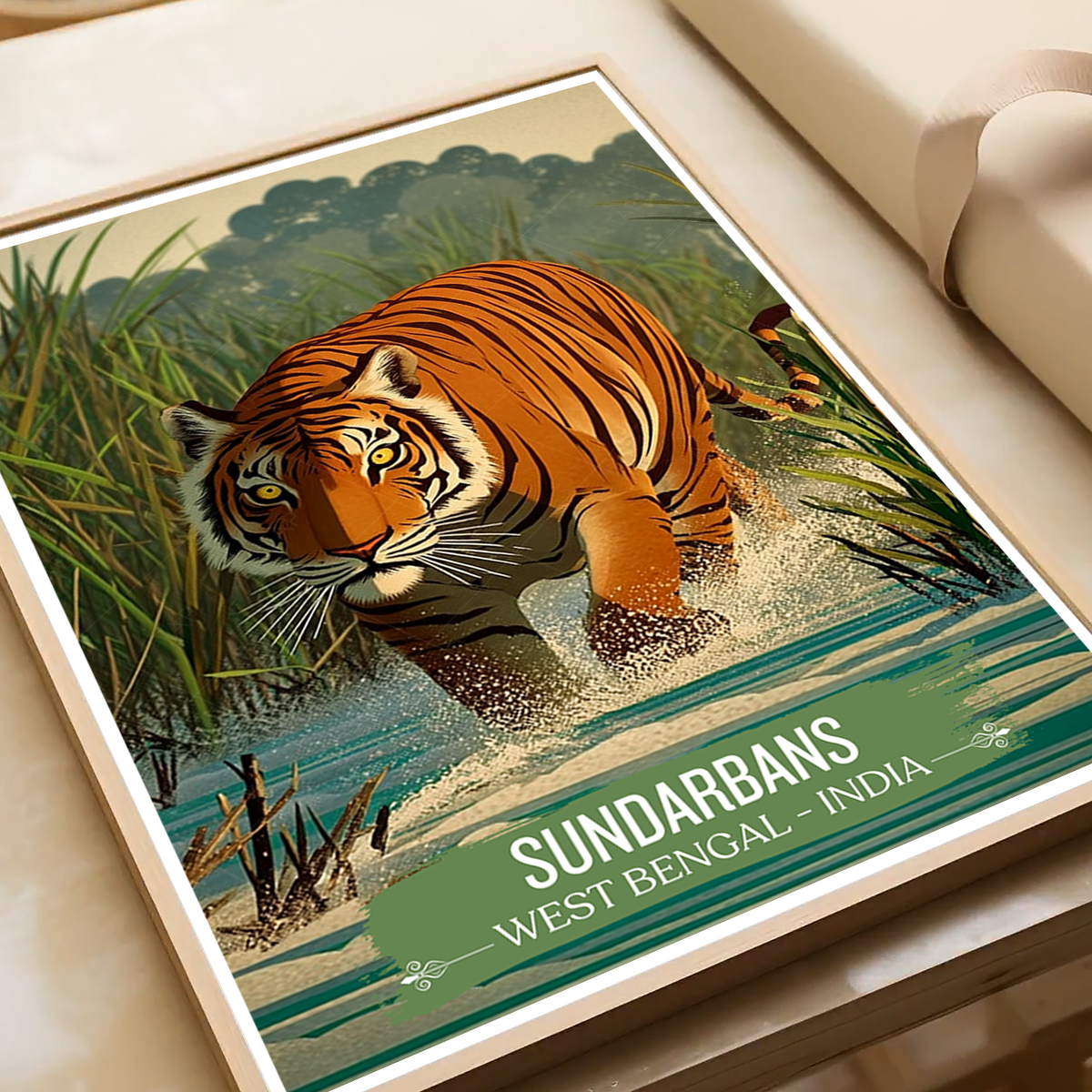 Sundarbans - West Bengal - India - Travel Wall Art Print Poster - Art Print - Travel Art Poster